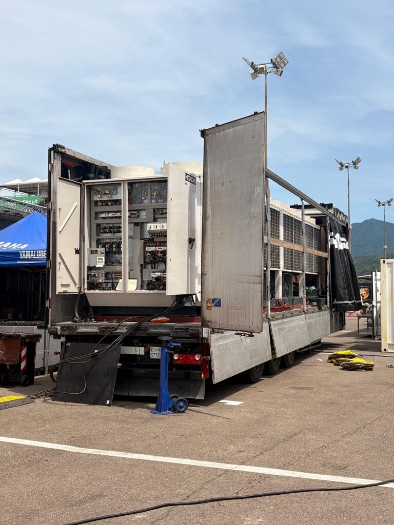 Centrale frigorifera mobile a noleggio